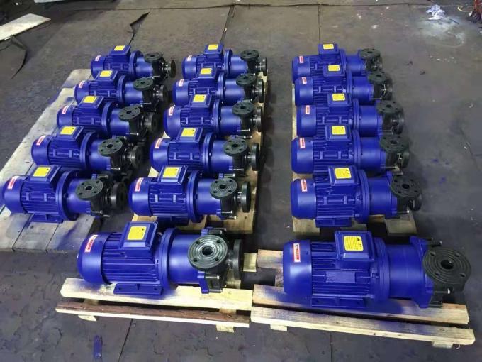Petite pompe de carter de vidange en plastique, type de connexion résistant à l'acide de fil de pompes