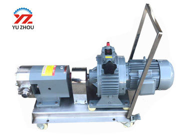 Chine Pompe rotatoire adaptée aux besoins du client de lobe de couleur avec le moteur variable de réducteur de vitesse de fréquence fournisseur